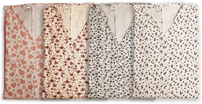 Pigiama sanitario donna intero, in cotone leggero a maniche lunghe, con zip posteriore, adatto per anziani e lungodegenti