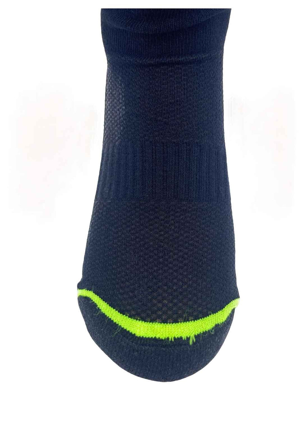 6 Paia di Calze da Lavoro Uomo, Rinforzate su Punta e Tallone, in Cotone Traspirante, Altezza a Metà Polpaccio