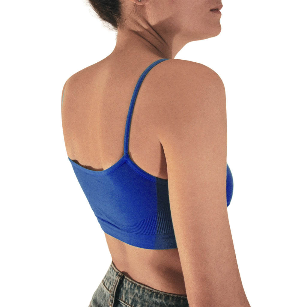 Brassiere Donna a Spalla Stretta in Microfibra, tantissimi colori disponibili
