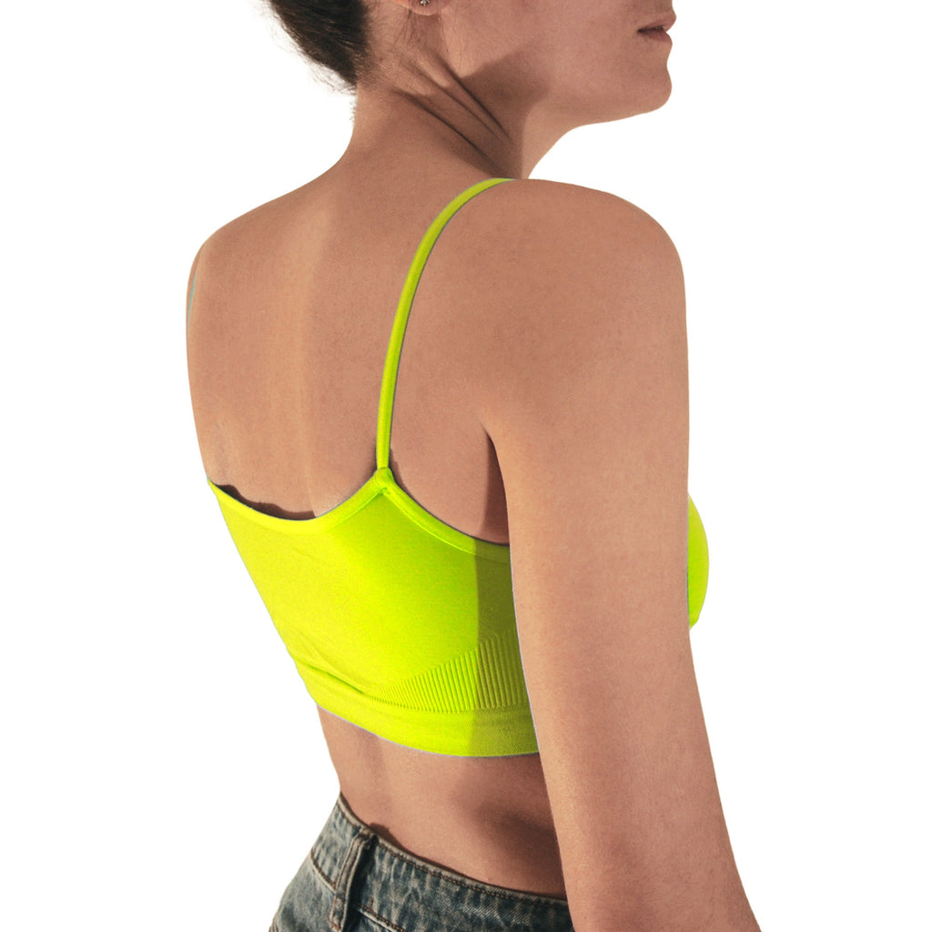 Brassiere Donna a Spalla Stretta in Microfibra, tantissimi colori disponibili