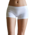 3 pz Shorty, Boxer da Donna in Microfibra, colore bianco, nero e nudo