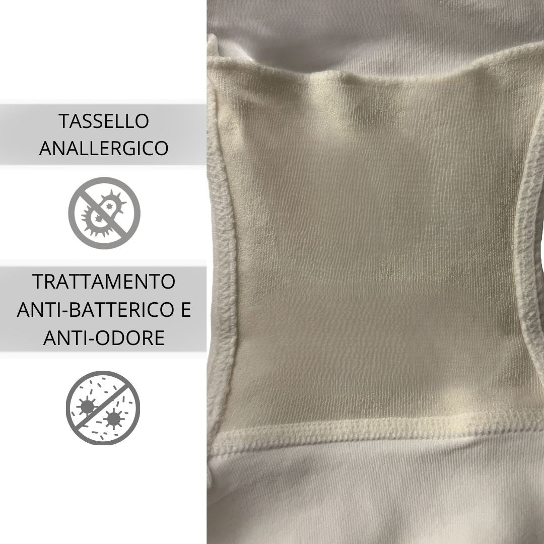 3 pz Shorty, Boxer da Donna in Microfibra, colore bianco