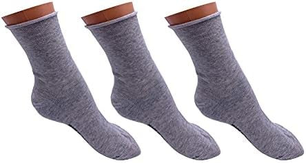 6 Paia di Calzini donna sanitari con elastico morbido e punta rimagliata senza cuciture