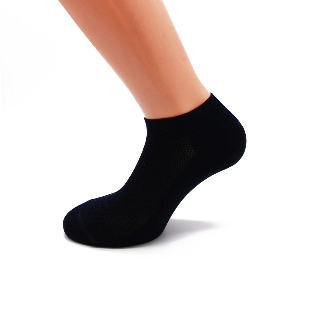 6 Paia di Calzini fantasmini, mini calza per uomo e donna in filo di scozia