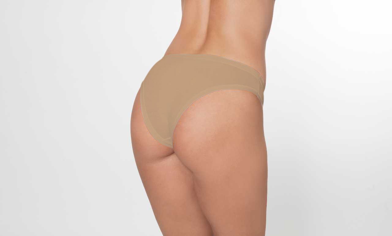 3 Slip donna a vita bassa in cotone elasticizzato, disponibili in vari colori