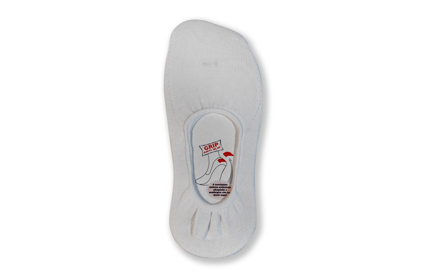 6 Paia di Calzini fantasmini unisex - salvapiede con Silicone antiscivolo sul tallone, in filo di scozia