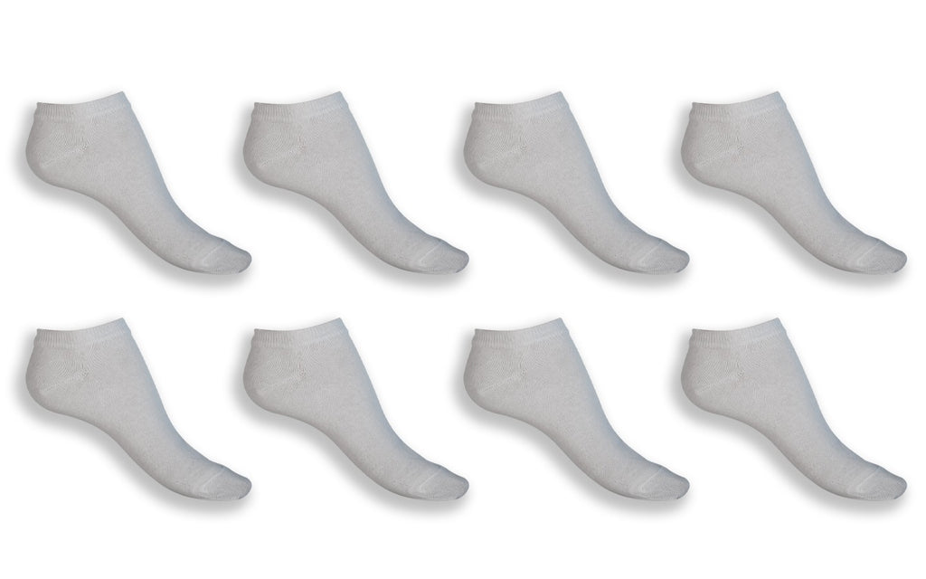 8 Paia di Fantasmini unisex in cotone traspirante, vari colori