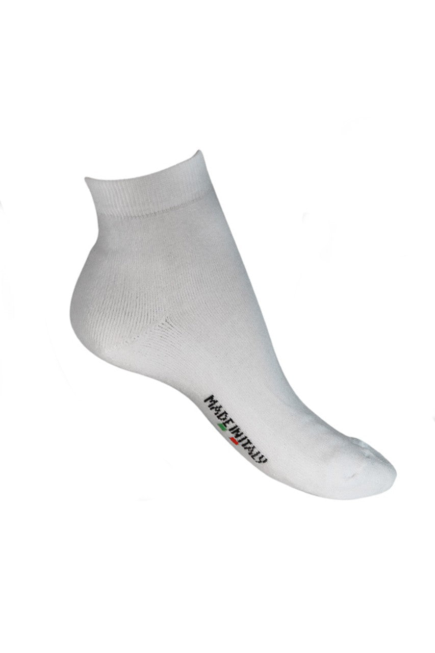 6 Paia di Calzini alla caviglia in cotone, con rinforzo in spugna su tutta la pianta del piede