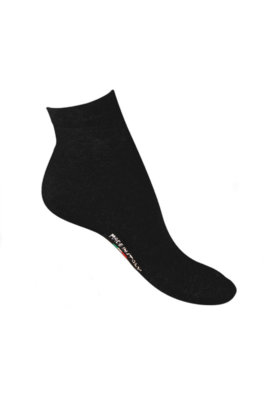 6 Paia di Calzini alla caviglia in cotone, con rinforzo in spugna su tutta la pianta del piede