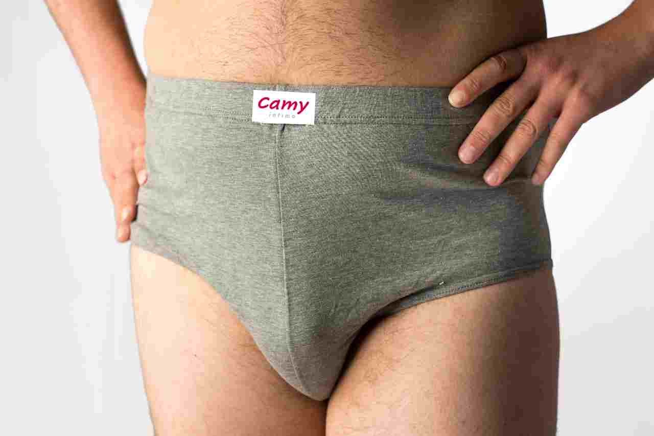 2 Slip uomo conformati in cotone jersey elasticizzato, taglie forti, disponibili in diversi colori