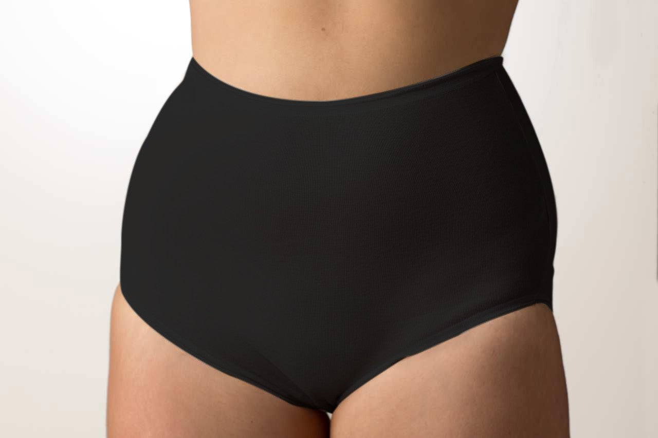 2 Slip conformate in cotone anallergico e traspirante per donna, con elastico esterno, taglie morbide Fino a 7XL