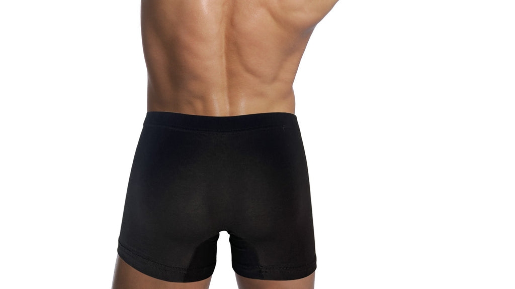 3 Boxer uomo in cotone elasticizzato con elastico ricoperto