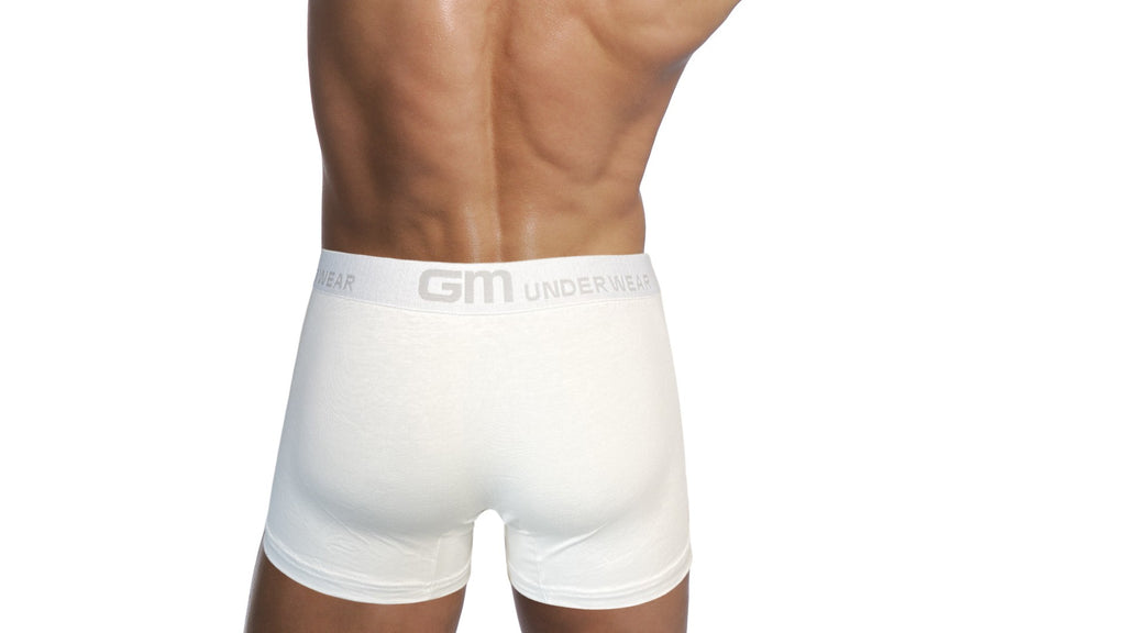 3 Boxer uomo in cotone elasticizzato con elastico esterno a vista