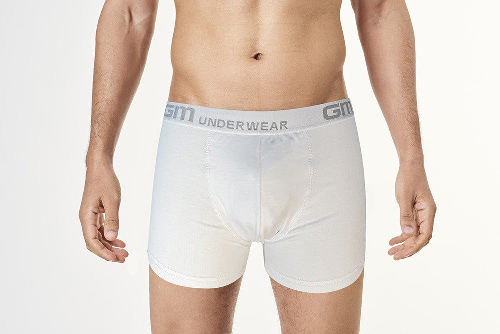 Boxer uomo in cotone elasticizzato con elastico esterno a vista, confezione da 3 pezzi