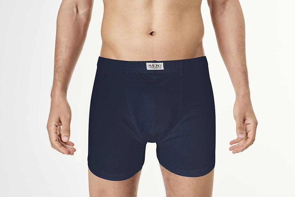 3 Boxer uomo taglio morbido in cotone elasticizzato, disponibili in vari colori