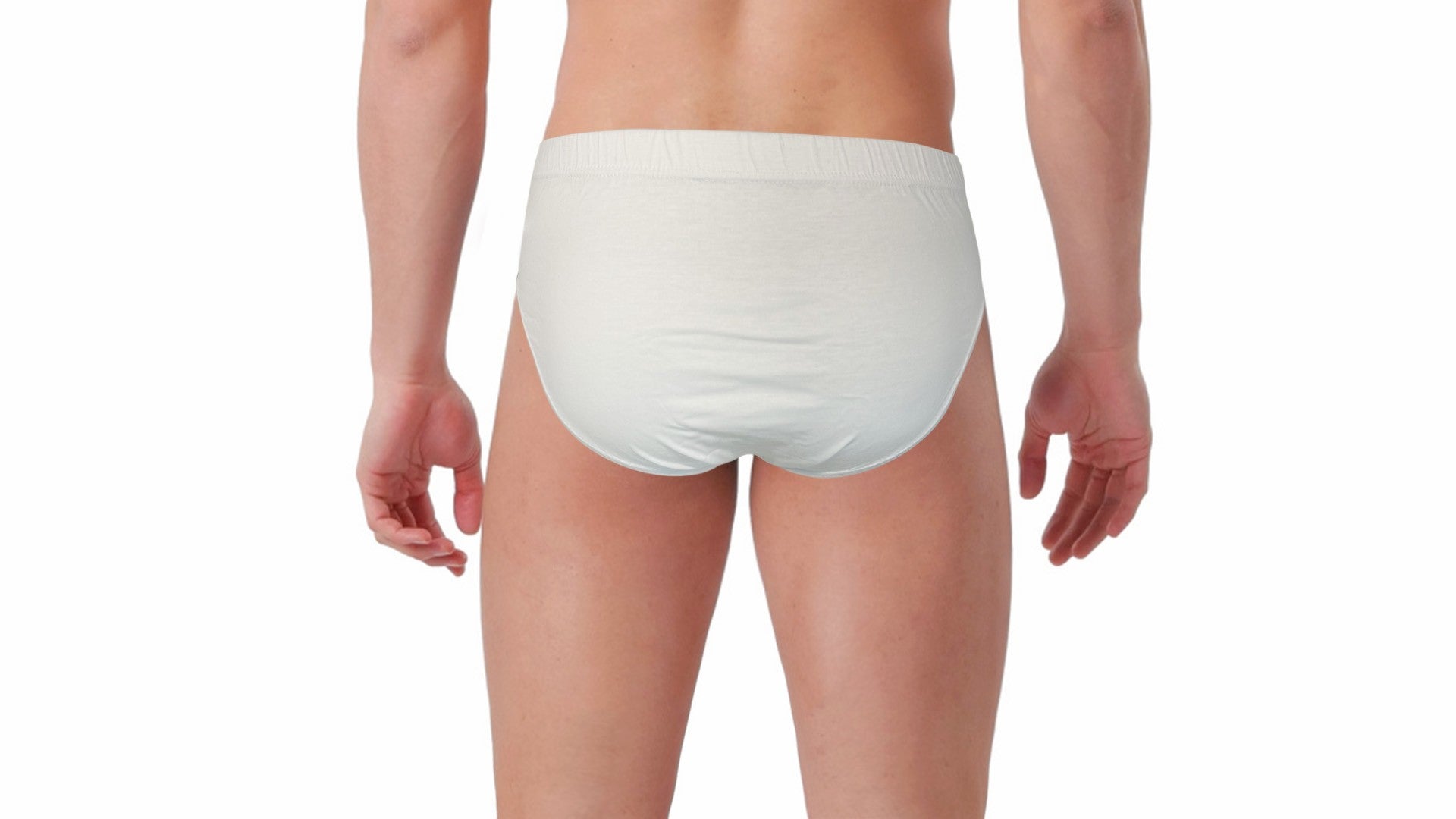 3 Slip uomo in 100% cotone con elastico ricoperto, disponibile in diversi colori