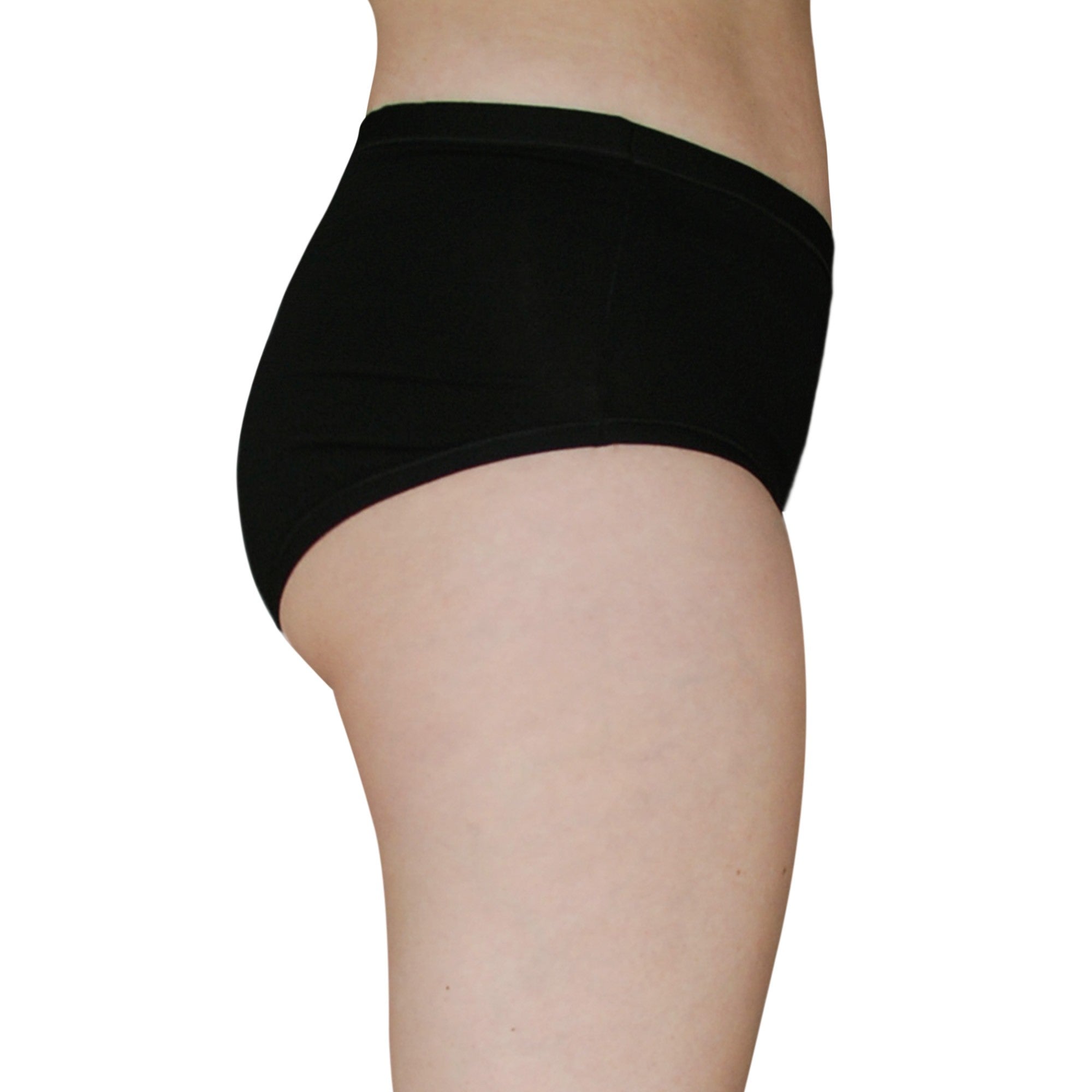 3 Slip donna midi classica a vita alta in cotone elasticizzato