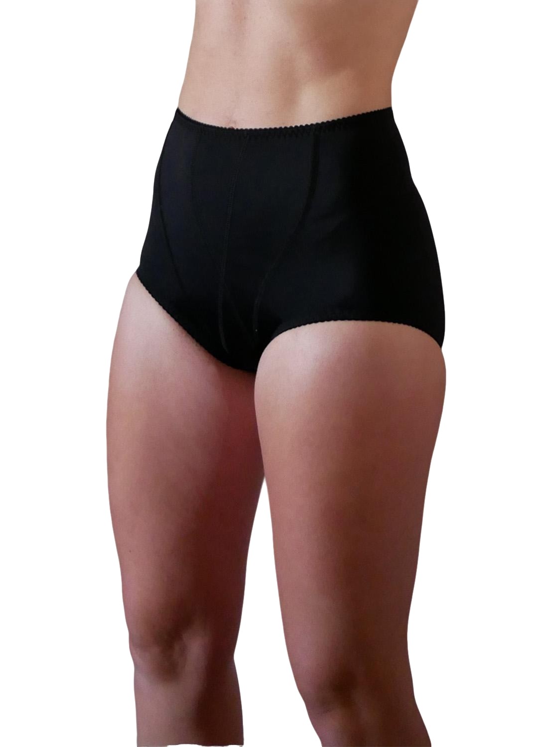 Guaina modellante e contenitiva a vita alta, disponibile in colore bianco, nero e beige