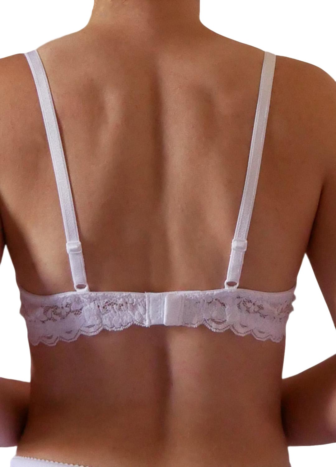 Reggiseno con ferretto in pizzo con leggera imbottitura