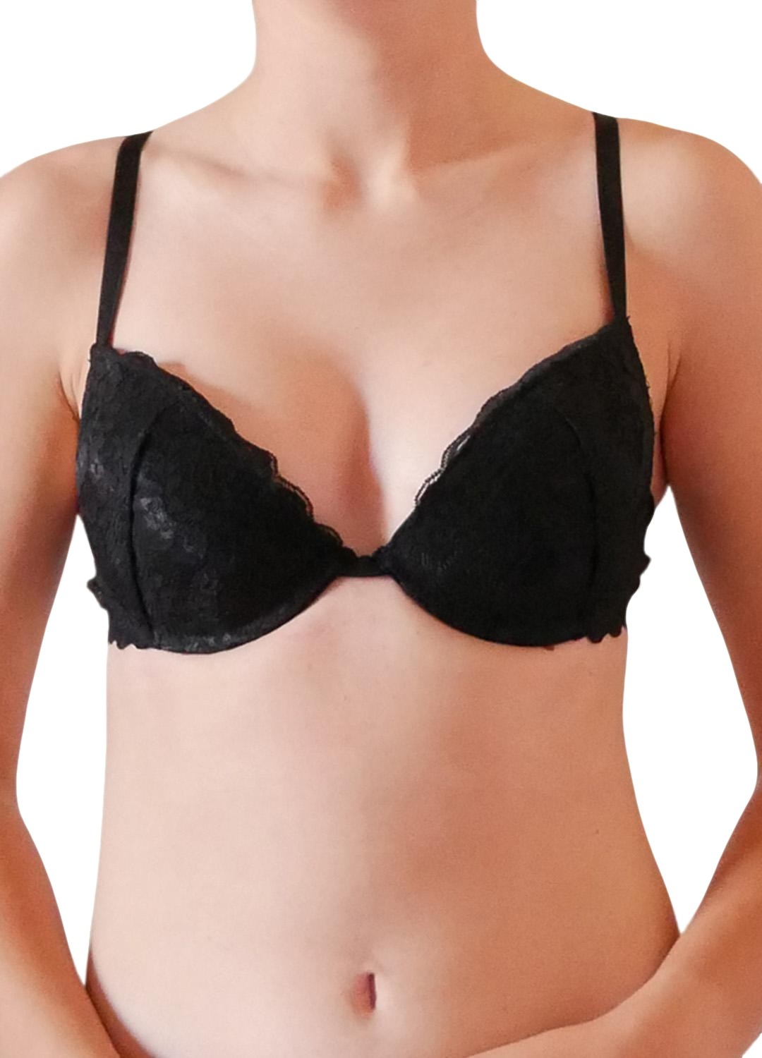 Reggiseno con ferretto in pizzo con leggera imbottitura
