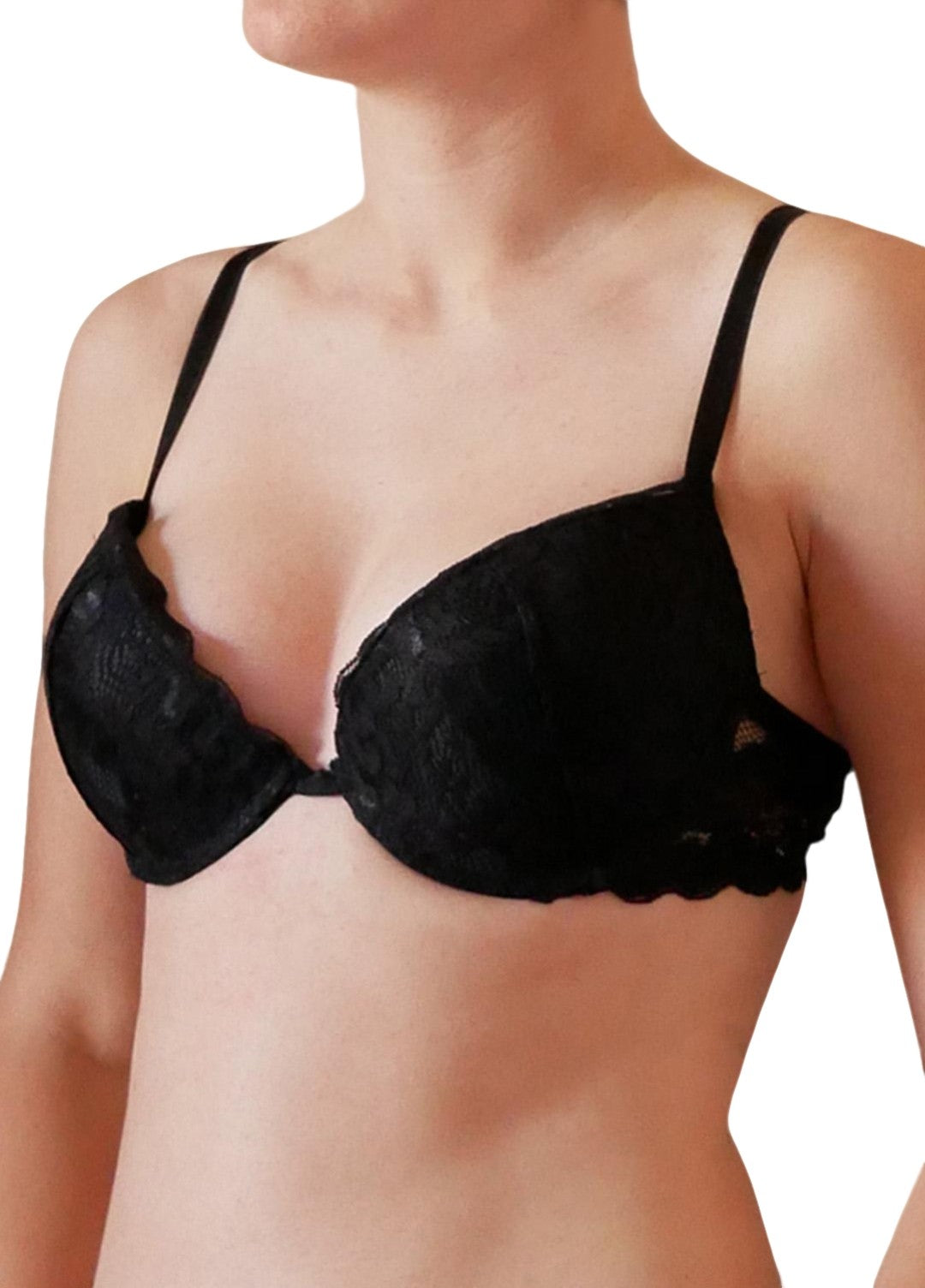 Reggiseno con ferretto in pizzo con leggera imbottitura
