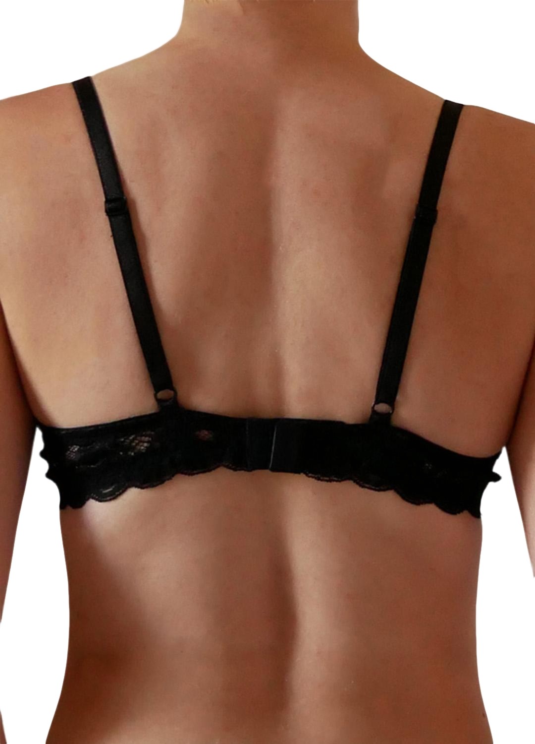 Reggiseno con ferretto in pizzo con leggera imbottitura