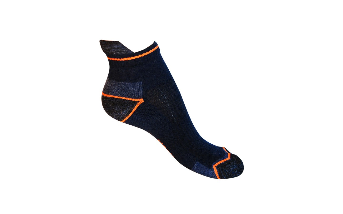 6 o 12 Paia di Calzini uomo da lavoro corti alla caviglia, in cotone, con rinforzi su punta e tallone