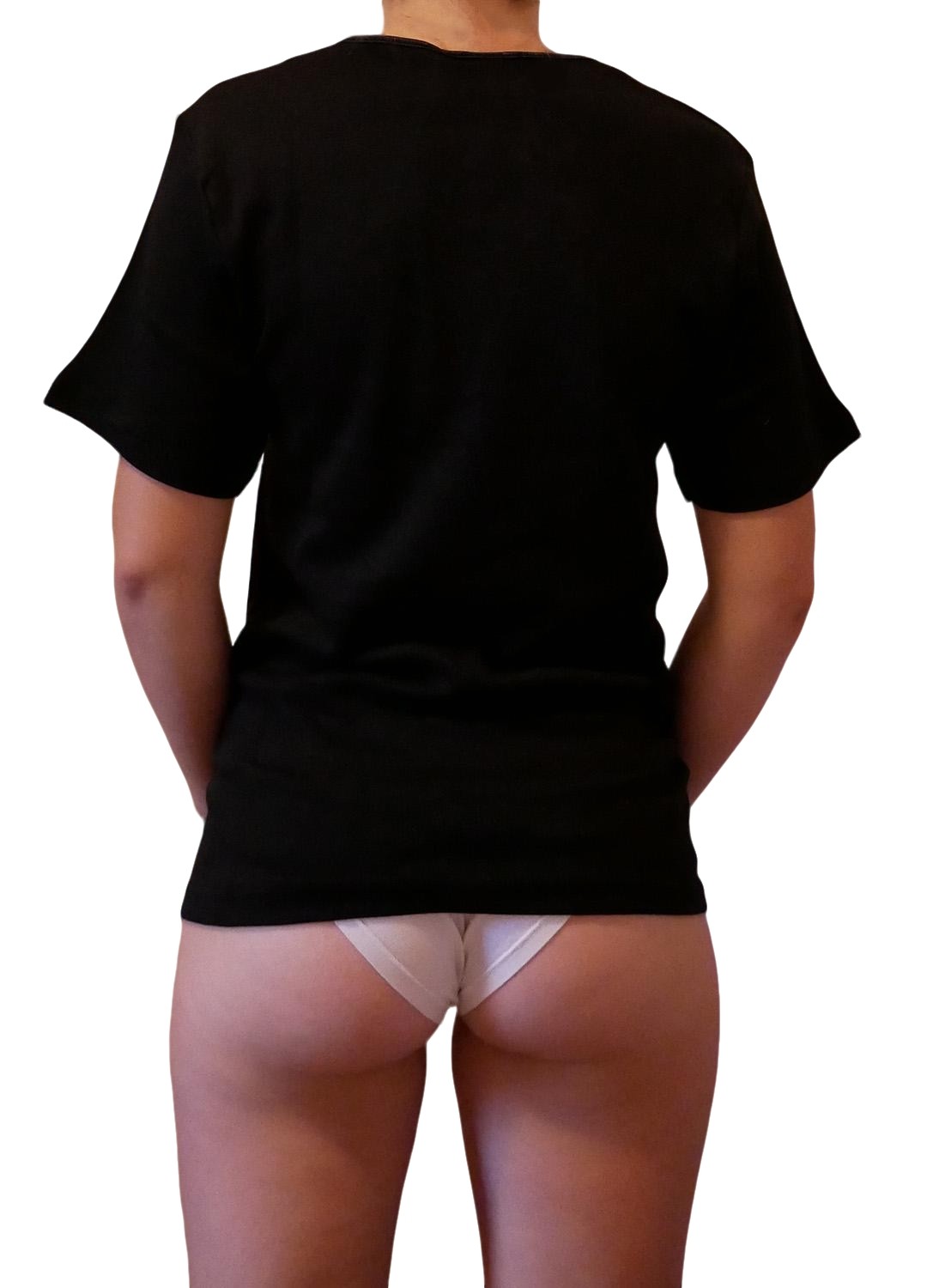 2 Maglie donna a mezza manica in caldo cotone