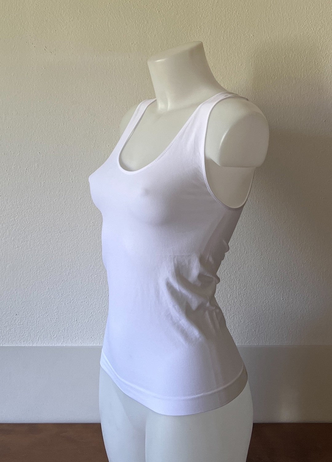 Canotta donna a spalla larga in Microfibra