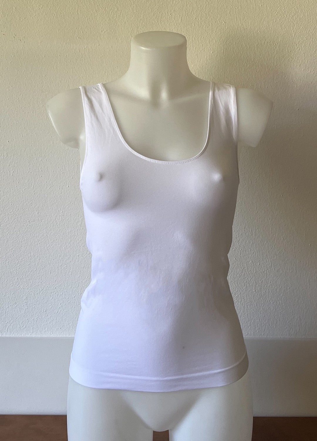 Canotta donna a spalla larga in Microfibra