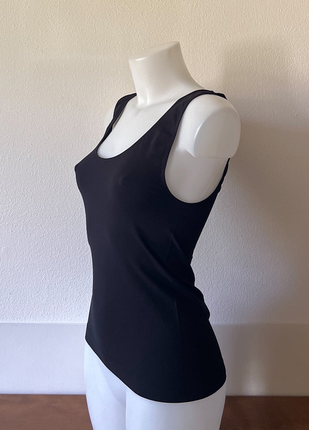 Canotta donna a spalla larga in Microfibra