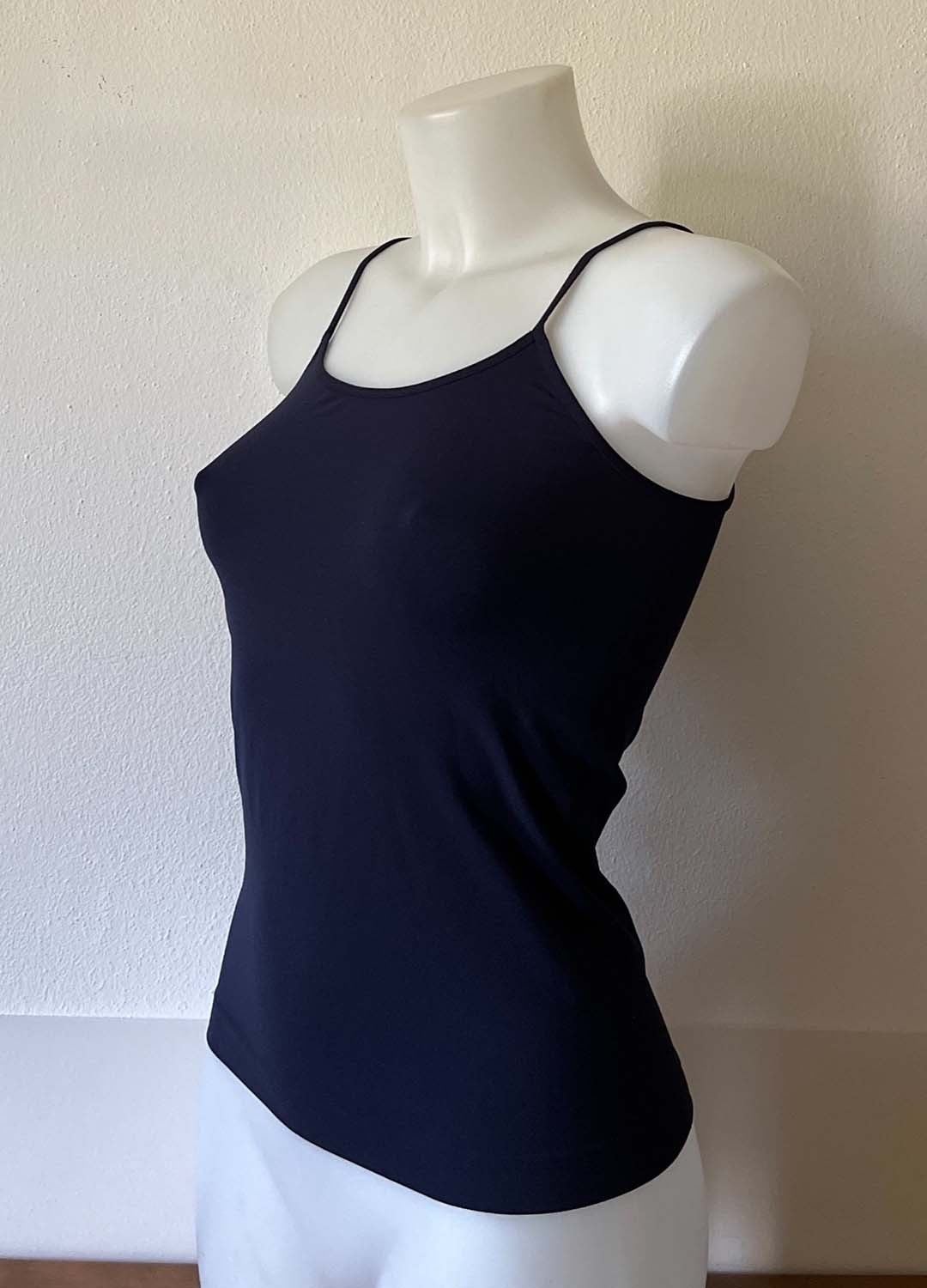 Canotta donna a spalla stretta in Microfibra