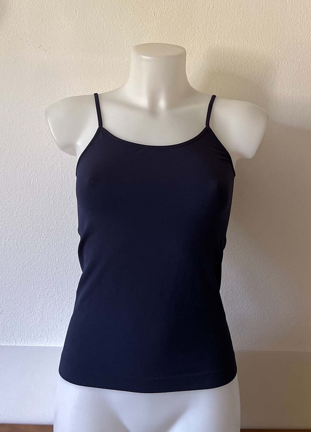 Canotta donna a spalla stretta in Microfibra