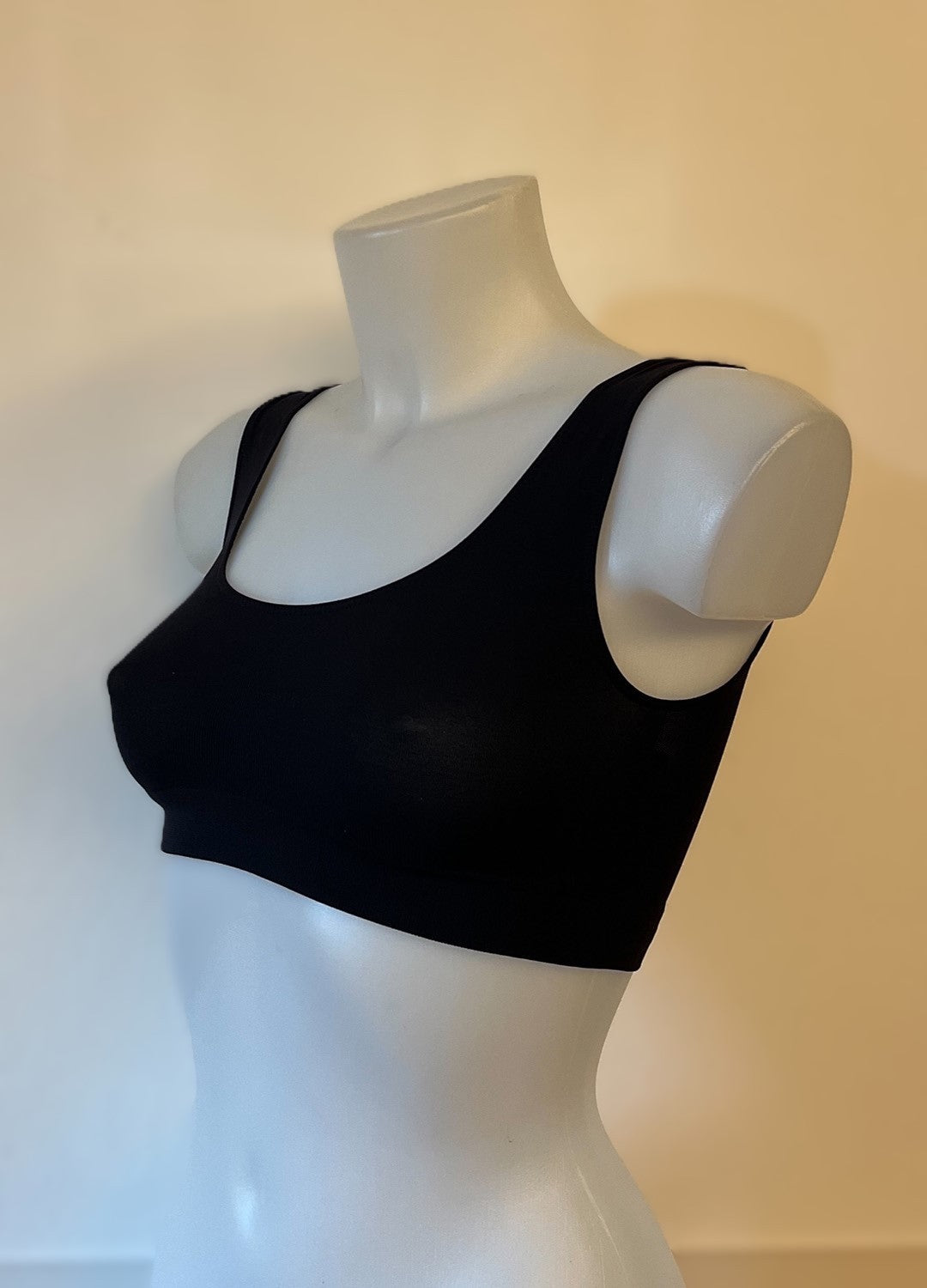 Brassiere a spalla larga in Microfibra senza ferretto