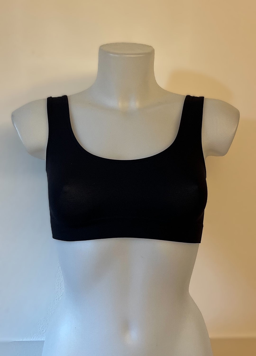 Brassiere a spalla larga in Microfibra senza ferretto