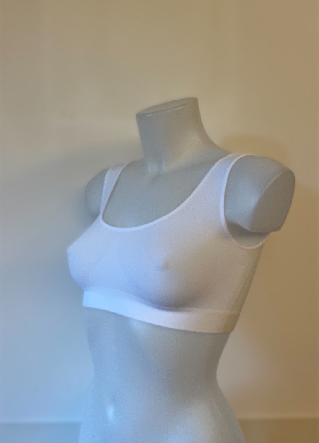 Brassiere a spalla larga in Microfibra senza ferretto